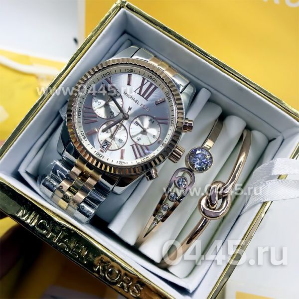 Часы Michael Kors - подарочный набор с браслетом (10203)