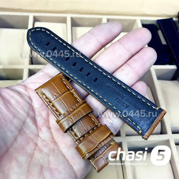 Ремешок Для Часов Panerai коричневый - 26 мм (11124) Ремешок Для Часов Panerai коричневый - 26 мм (11124)
