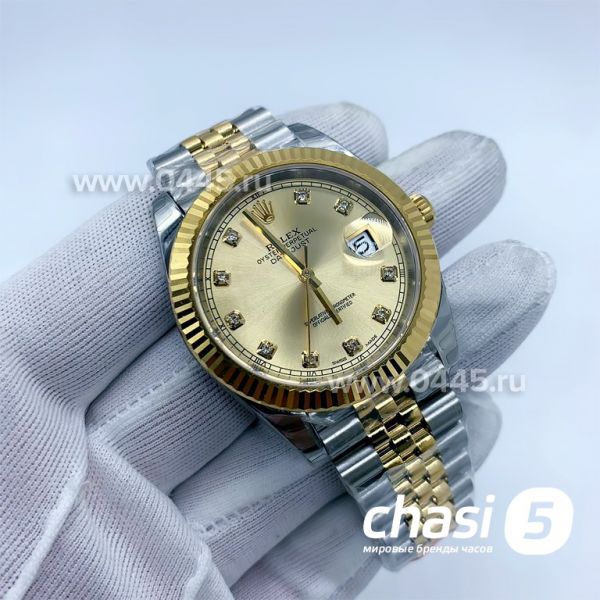 Часы Rolex Datejust Steel and Yellow Gold - Дубликат (12062) Часы Rolex Datejust Steel and Yellow Gold - Дубликат (12062)