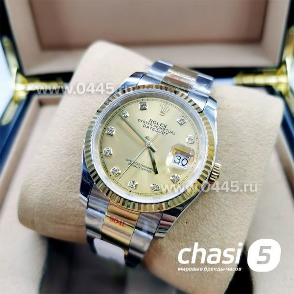 Часы Rolex Datejust Steel and Yellow Gold - Дубликат (12111) Часы Rolex Datejust Steel and Yellow Gold - Дубликат (12111)