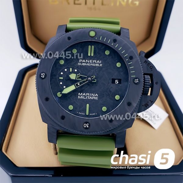 Часы Panerai Submersible - Carbon - Дубликат (12550) Часы Panerai Submersible - Carbon - Дубликат (12550)