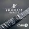 Браслет Hublot для Classic Fusion черный (13002) Браслет Hublot для Classic Fusion черный (13002)
