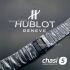 Браслет Hublot для Classic Fusion черный (13002) Браслет Hublot для Classic Fusion черный (13002)