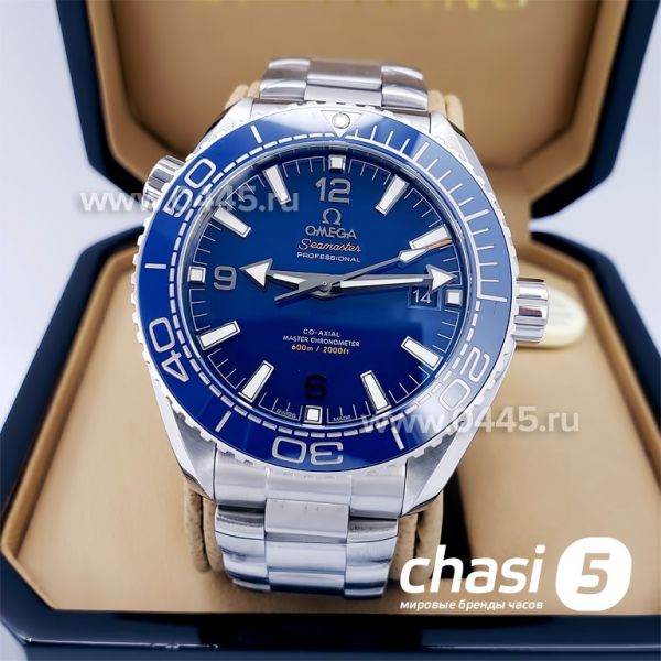 Часы Omega Seamaster GMT - Дубликат (13608) Часы Omega Seamaster GMT - Дубликат (13608)