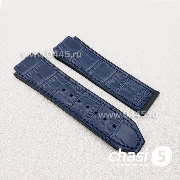 Ремешок для часов Hublot Classic 25 мм синий (13658) Ремешок для часов Hublot Classic 25 мм синий (13658)