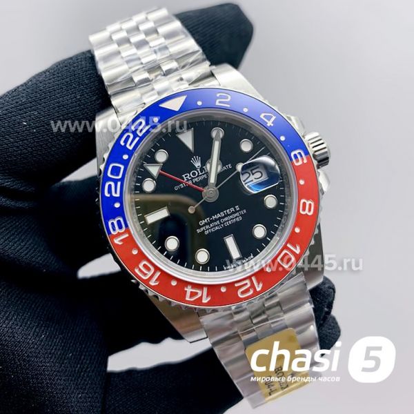 Часы Rolex GMT Master II Black Ceramic Bezel - Дубликат (13811) Часы Rolex GMT Master II Black Ceramic Bezel - Дубликат (13811)