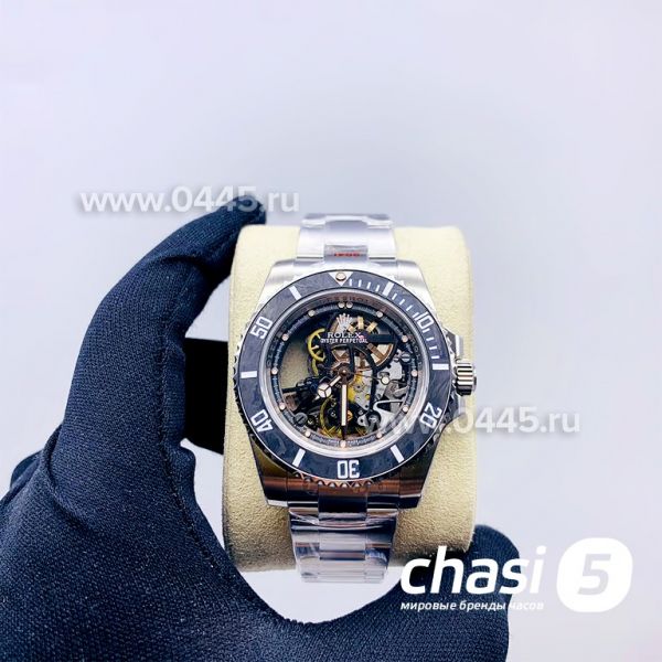 Часы Rolex Submariner Skeleton Carbon - Дубликат (14453)