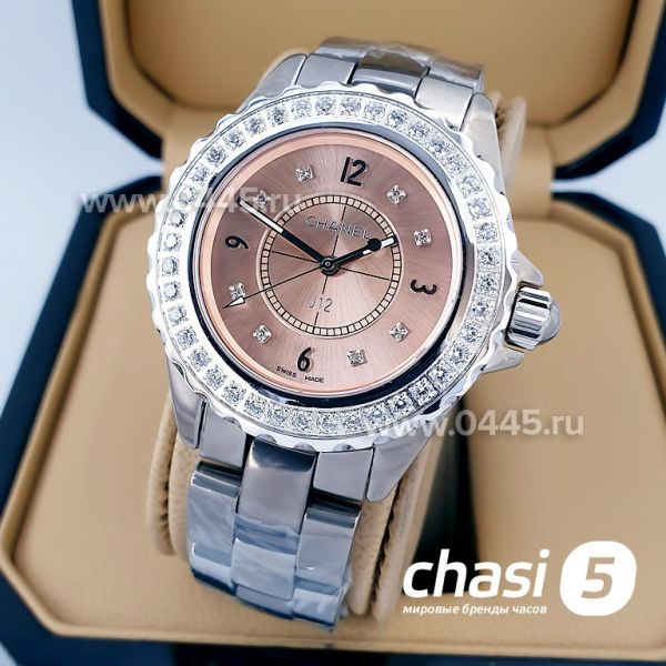 Часы Chanel J12 Diamonds Black (14766) Часы Chanel J12 Diamonds Black (14766)