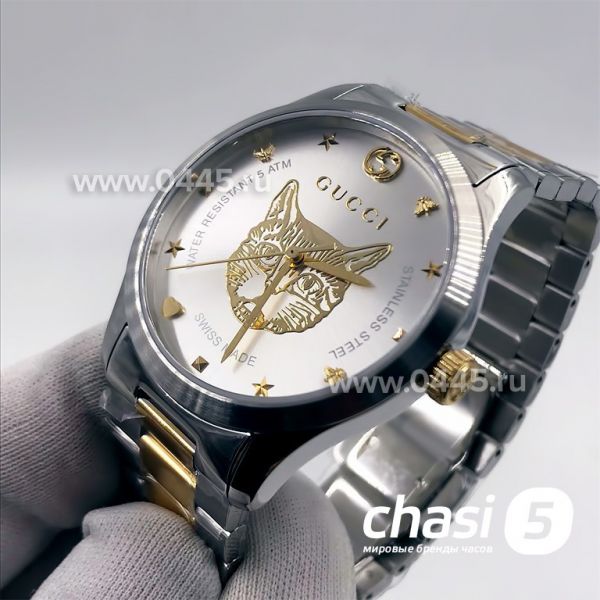 Часы Gucci G-Timeless Gold Cat (15292) Часы Gucci G-Timeless Gold Cat (15292)