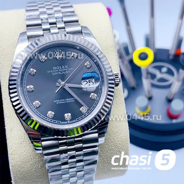 Часы Rolex Datejust Steel - Дубликат (15740) Часы Rolex Datejust Steel - Дубликат (15740)