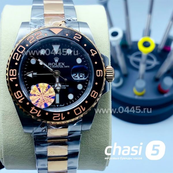 Часы Rolex GMT Master II Rose Gold (15869) Часы Rolex GMT Master II Rose Gold (15869)