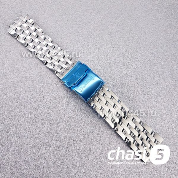 Ремешок Breitling мужской серебристый (16828) Ремешок Breitling мужской серебристый (16828)
