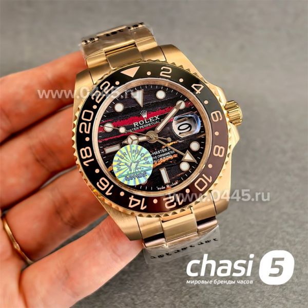 Часы Rolex GMT Master II Rose Gold (25068)