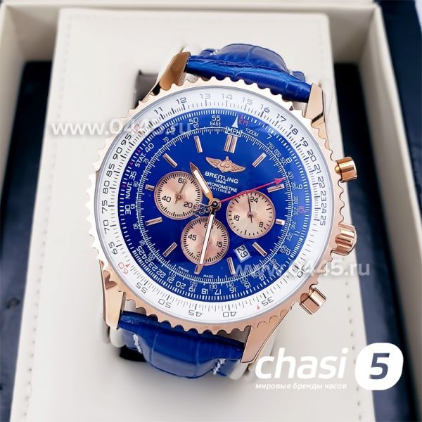 Часы Breitling Navitimer Gold Blue (04000)