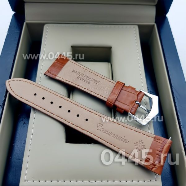Ремешок Для Часов Patek Philippe коричневый 22 мм (05362) Ремешок Для Часов Patek Philippe коричневый 22 мм (05362)