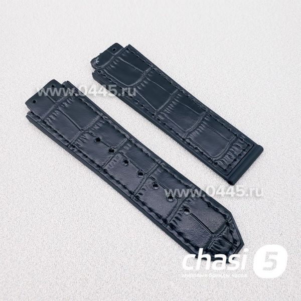 Ремешок для часов HUBLOT CLASSIC черный 16 мм - кожа (05522) Ремешок для часов HUBLOT CLASSIC черный 16 мм - кожа (05522)