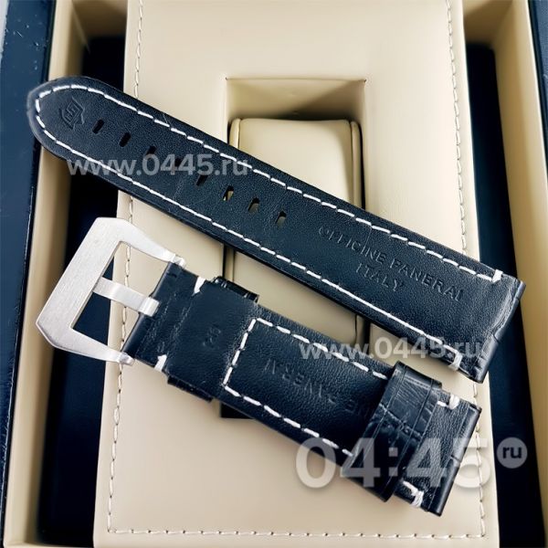 Ремешок Panerai мужской черный (06539) Ремешок Panerai мужской черный (06539)