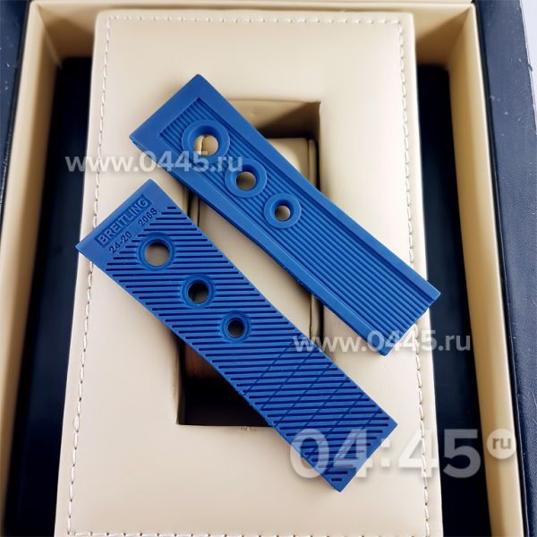 Ремешок Breitling мужской синий (06542) Ремешок Breitling мужской синий (06542)