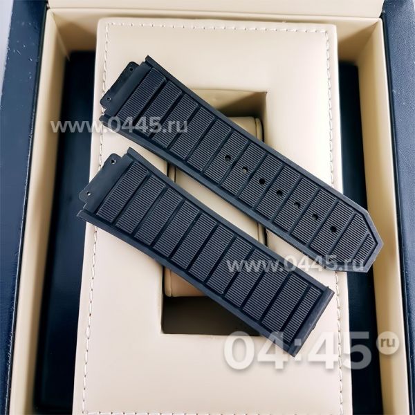 Ремешок Hublot мужской черный (06559) Ремешок Hublot мужской черный (06559)