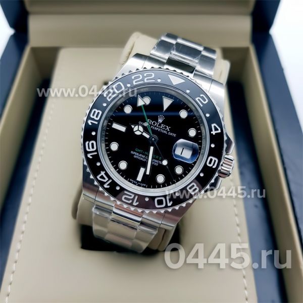 Часы Rolex GMT Master II Black Ceramic Bezel - Дубликат (08639) Часы Rolex GMT Master II Black Ceramic Bezel - Дубликат (08639)