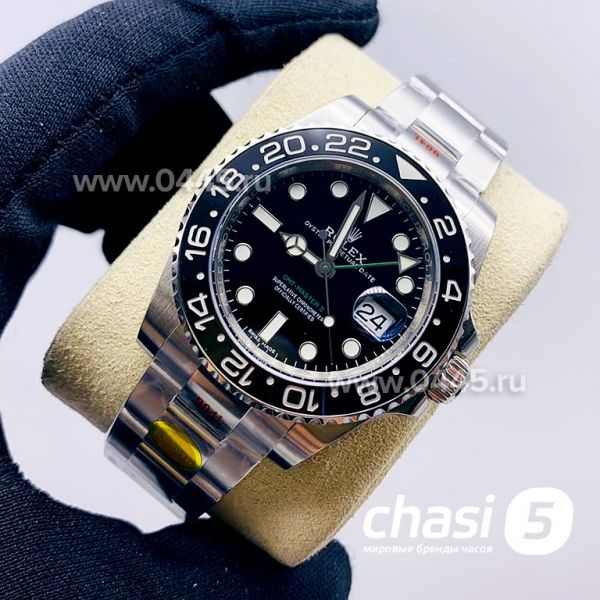 Часы Rolex GMT Master II Black Ceramic Bezel - Дубликат (08639)