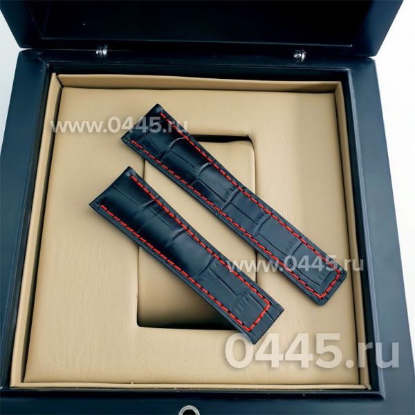 Ремешок Tag Heuer без клипсы черный (09869) Ремешок Tag Heuer без клипсы черный (09869)